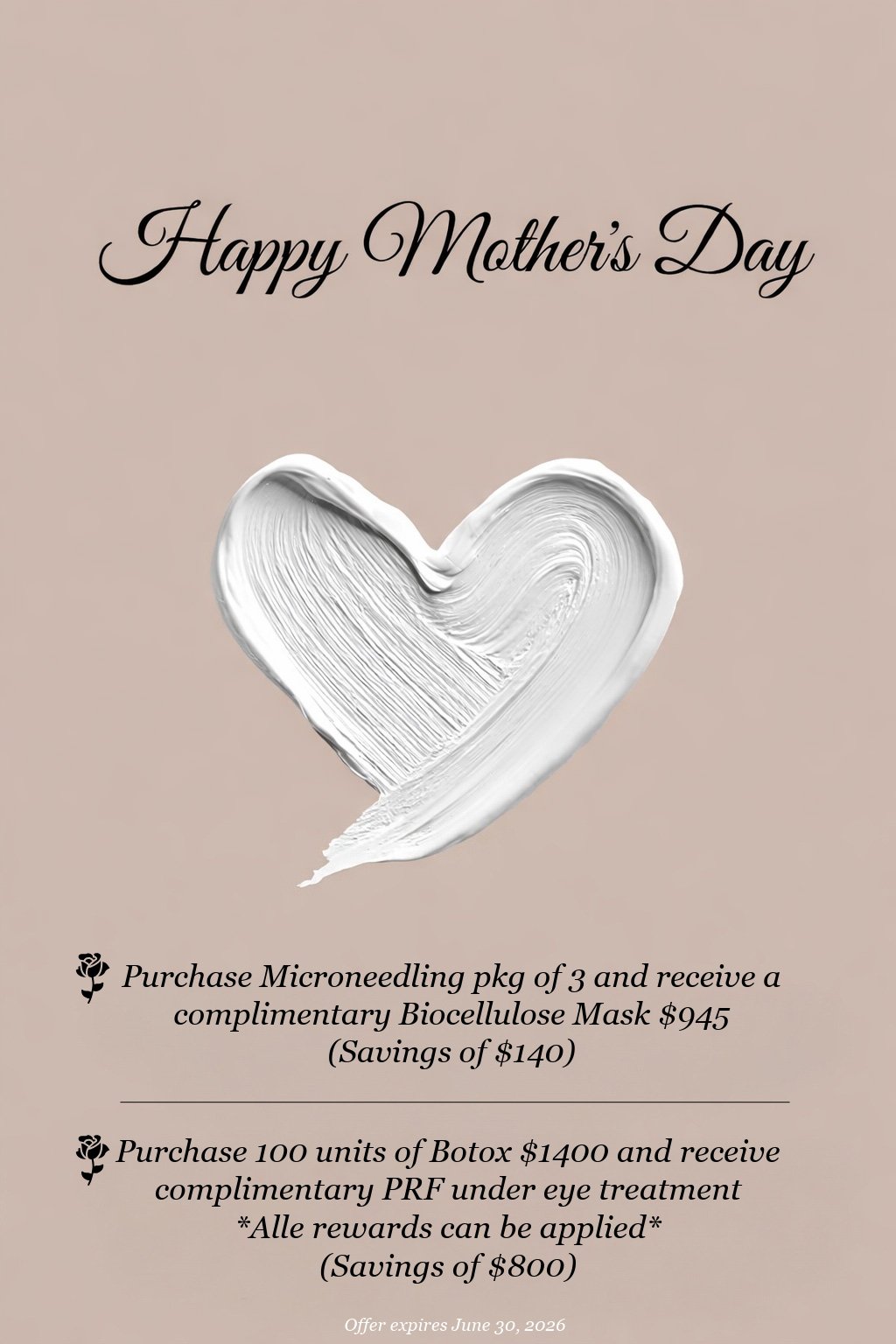 Mother's Day Promo 2026