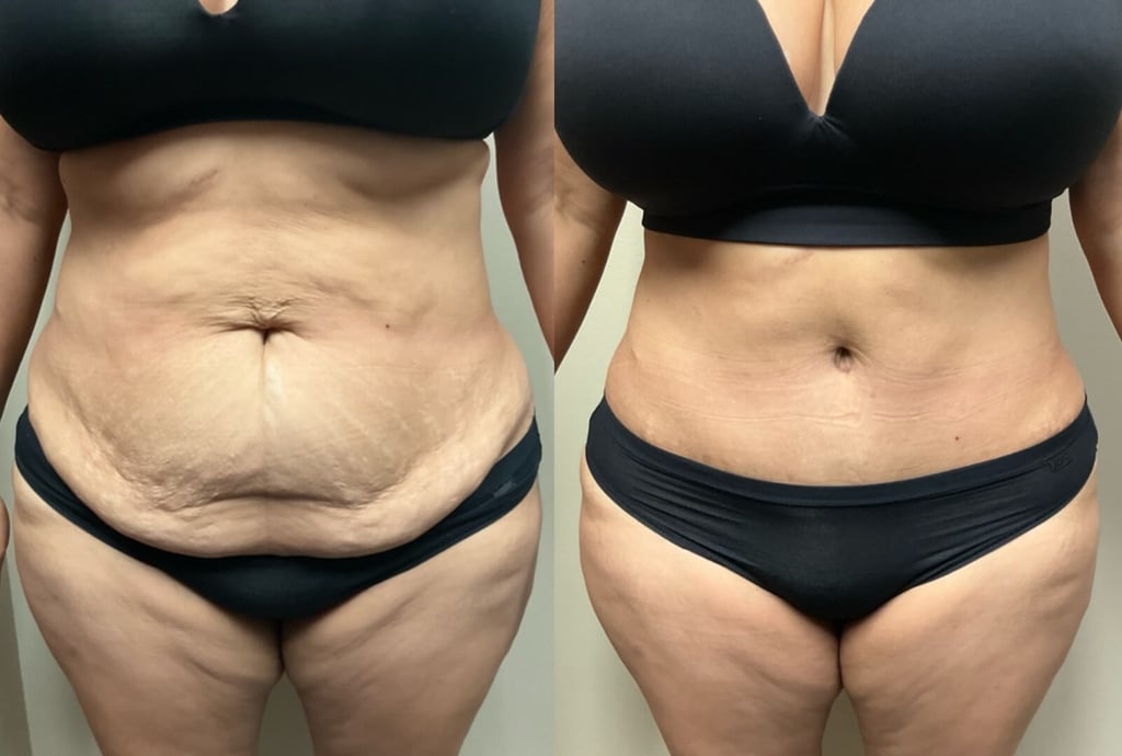 tummy tuck before and after photos by remington plastic surgery in kirkland wa